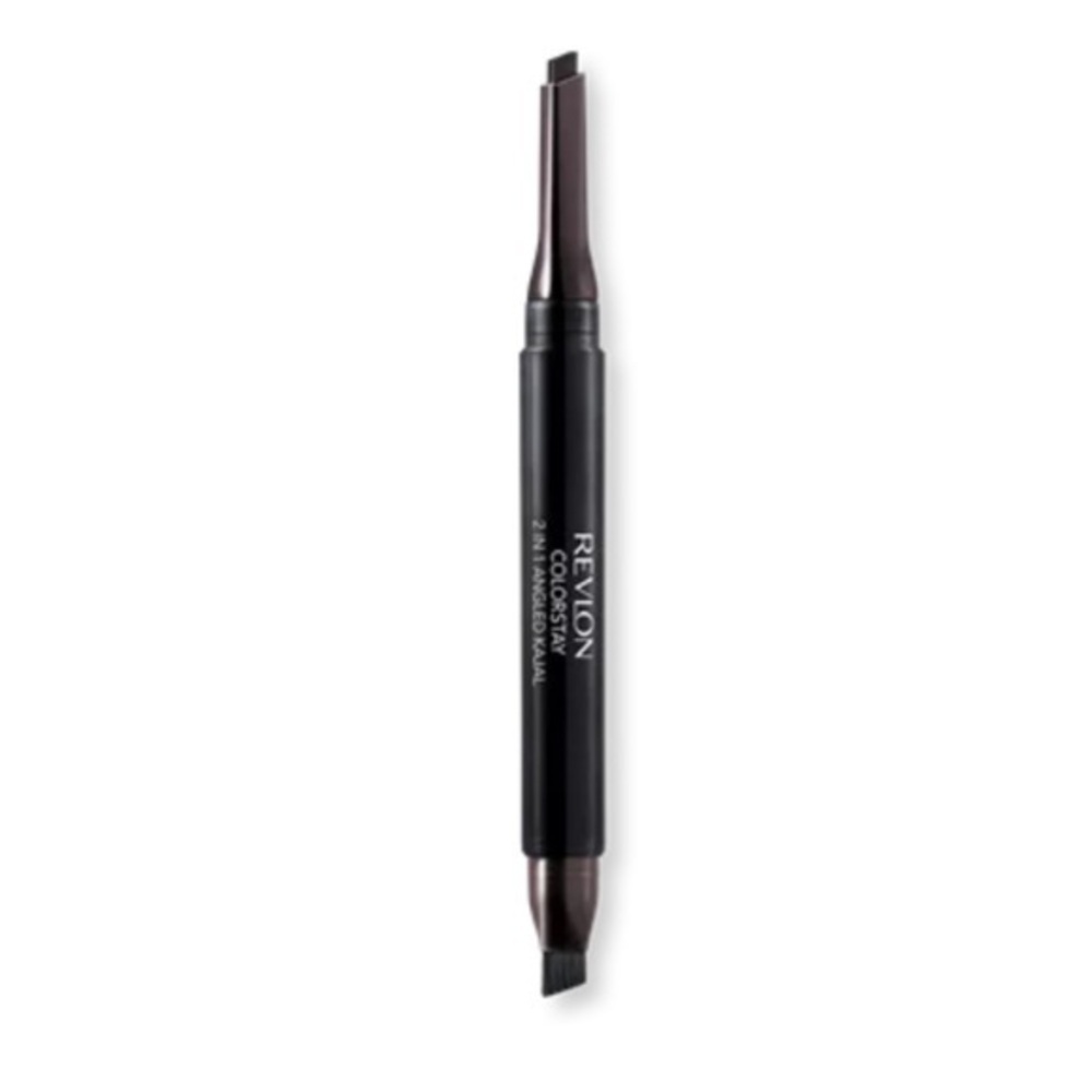 New Revlon ColorStay 2 in 1 Angled Kajal Eyeliner 102 FIG Waterproof 0.01 oz